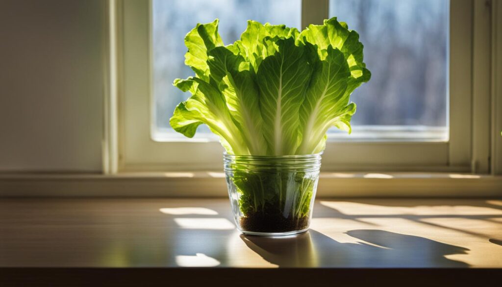 indoor lettuce