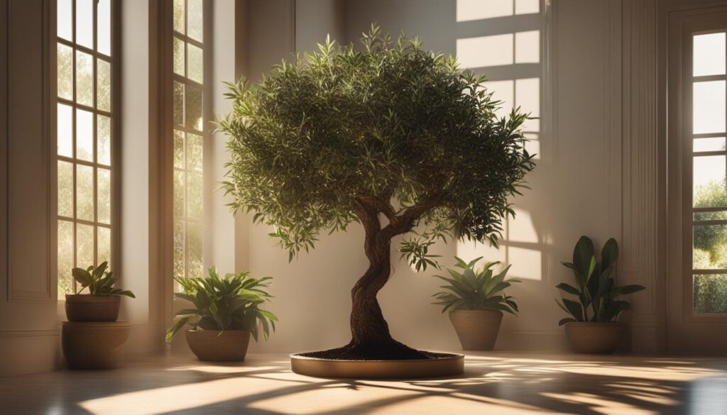 indoor olive tree light requirements