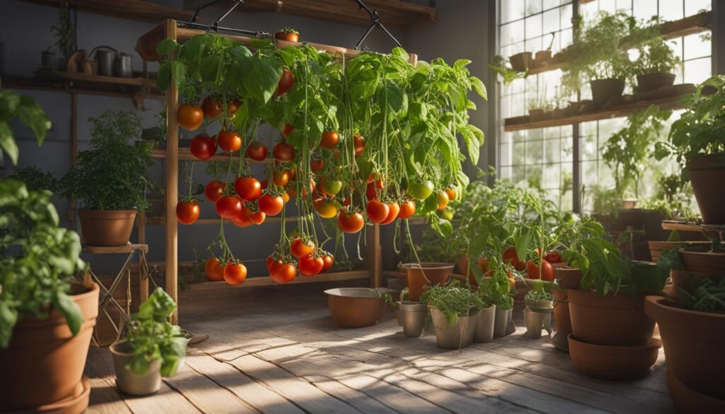 indoor tomato gardening tips