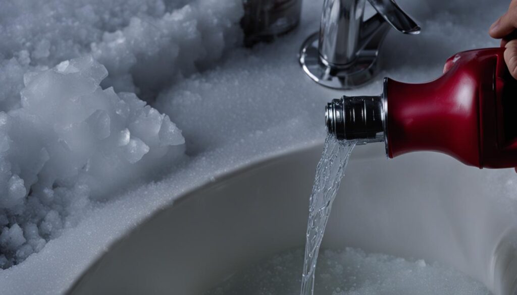 prevent frozen outdoor faucet