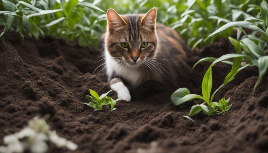 recognizing the symptoms of potting mix ingestion in cats