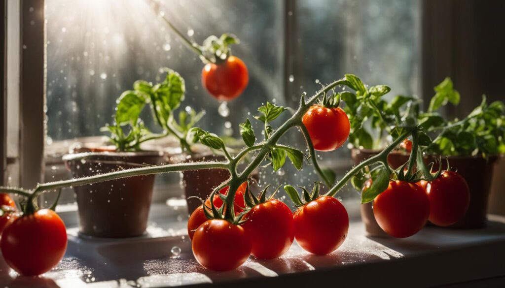 watering requirements for tomato plants