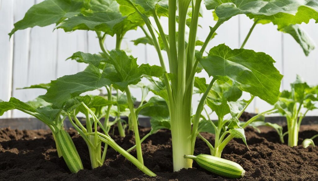 zucchini plant care