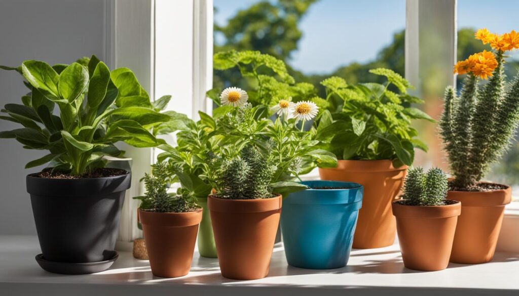 Bee-Free Potted Plants