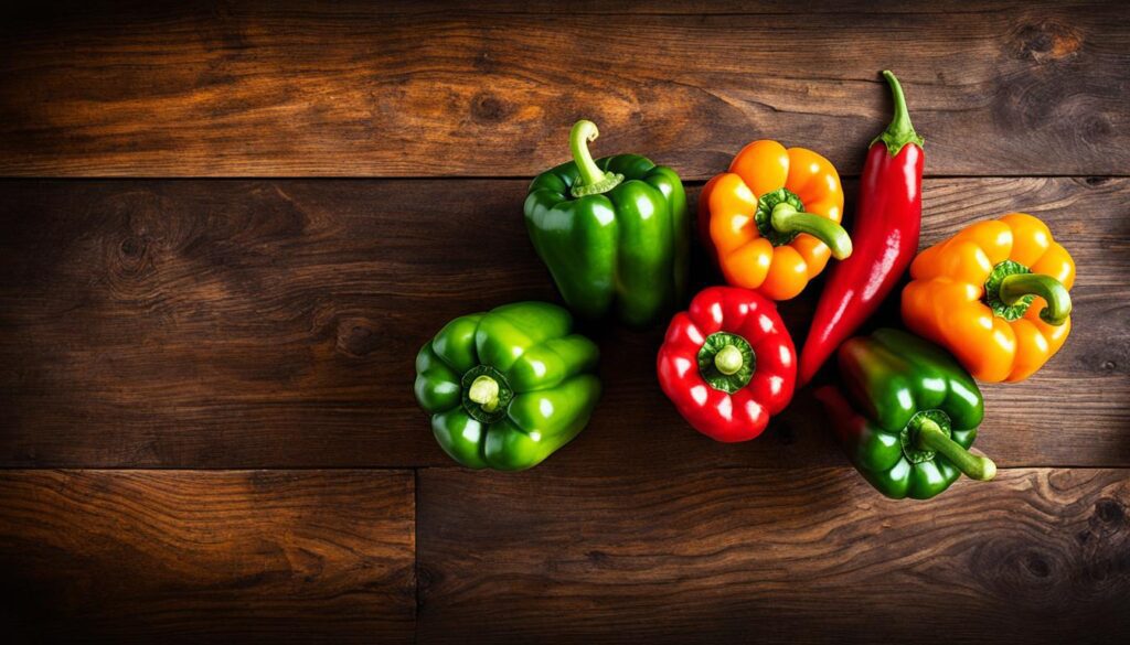 Bell pepper varieties