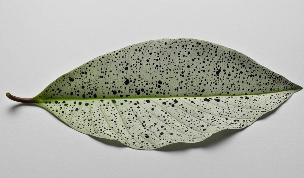 Black Spots On Orchid Leaves