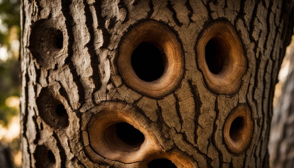 Causes and Symptoms of Holes in Trees