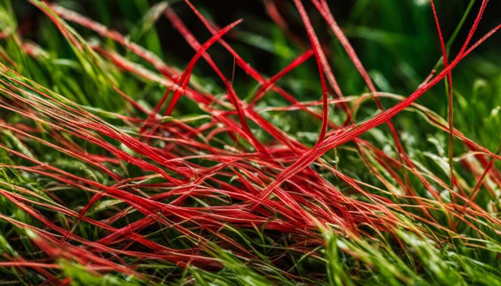 Causes of red thread lawn disease