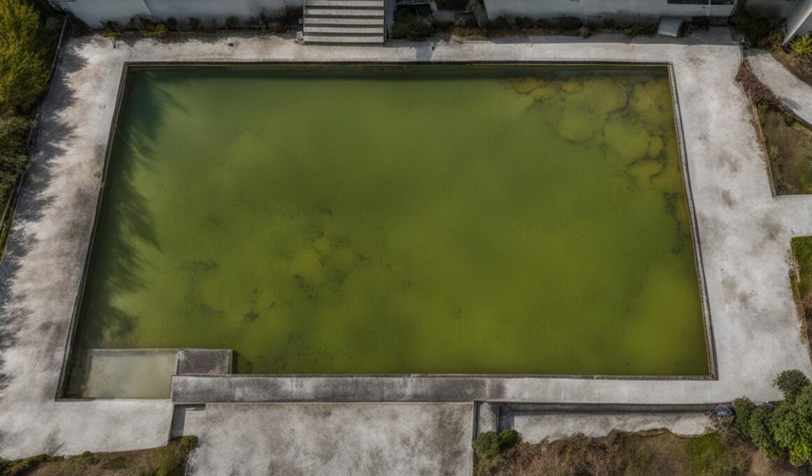 Dead Algae In Pool