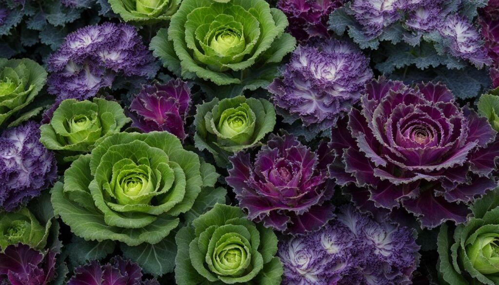 Differences Between Ornamental Kale and Ornamental Cabbage