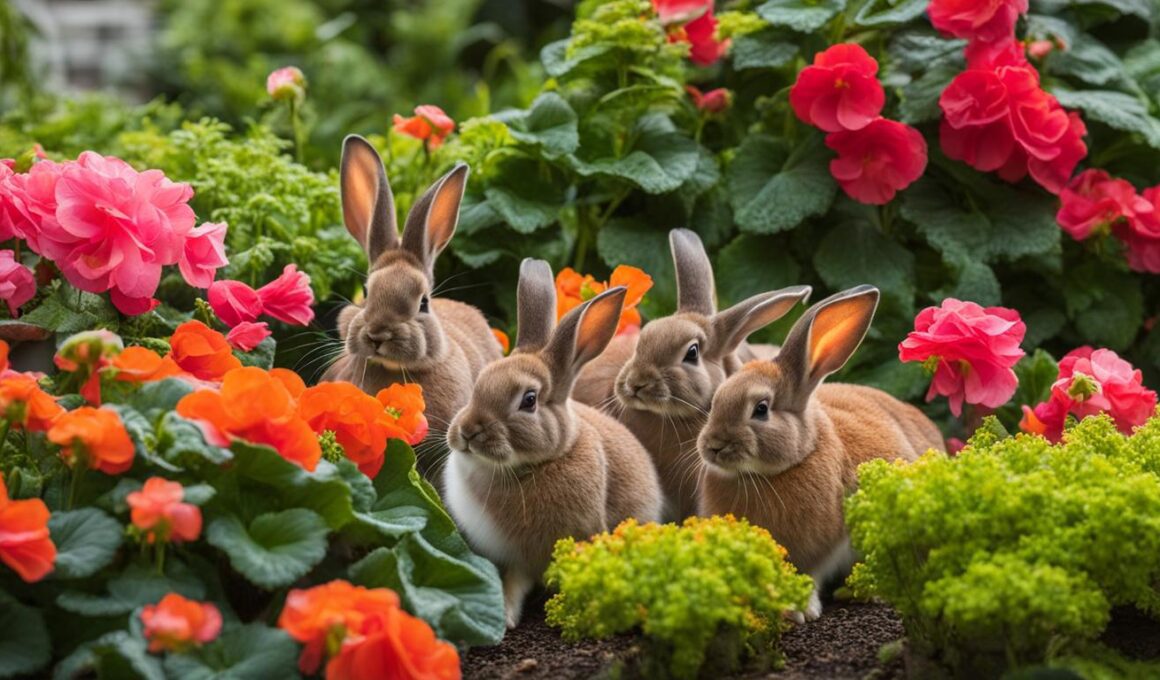 Do Rabbits Eat Begonias