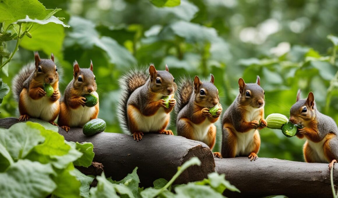 Do Squirrels Eat Cucumbers
