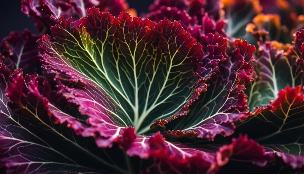 Factors Affecting Leaf Coloration in Ornamental Kale and Cabbage