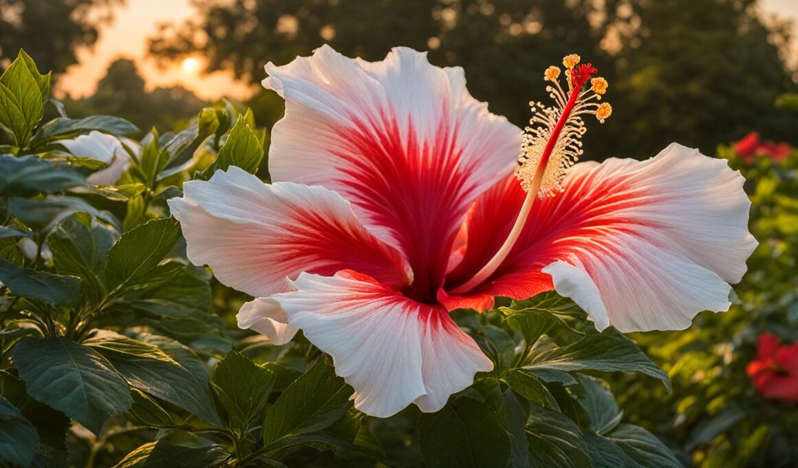 Fire And Ice Hibiscus
