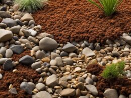 Gravel Mulch Application in Xeriscaping