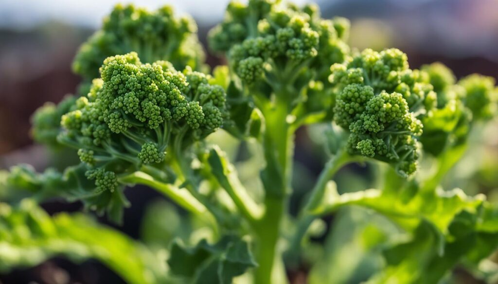 Growing Broccolini