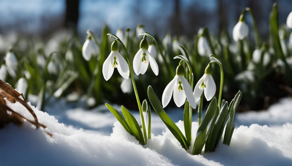 Hearty Winter Blooms: Snowdrops Planting in January