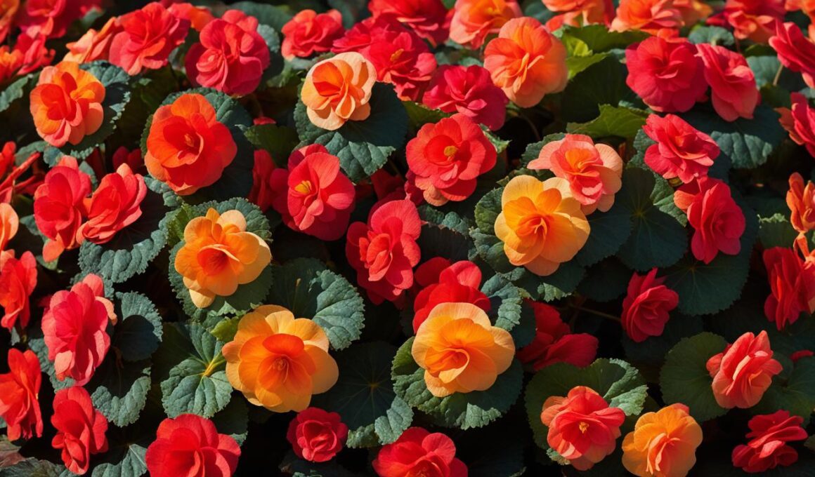 How Much Sun Do Begonias Need