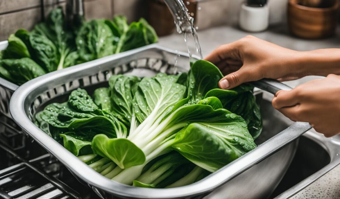 How To Clean Bok Choy