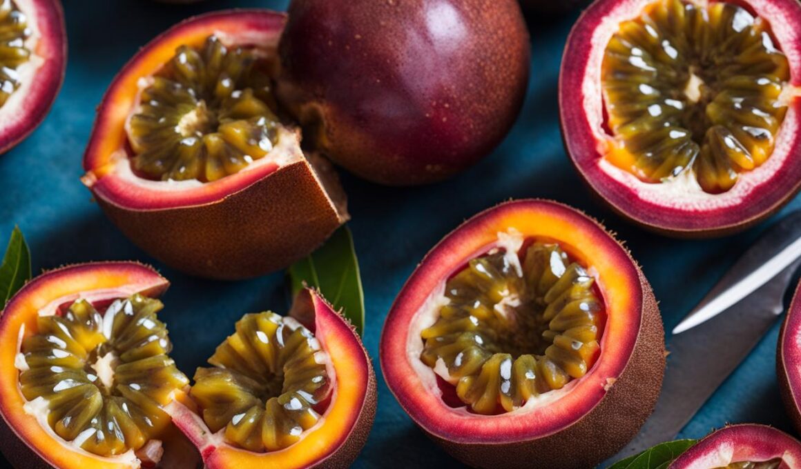 How To Cut Passion Fruit