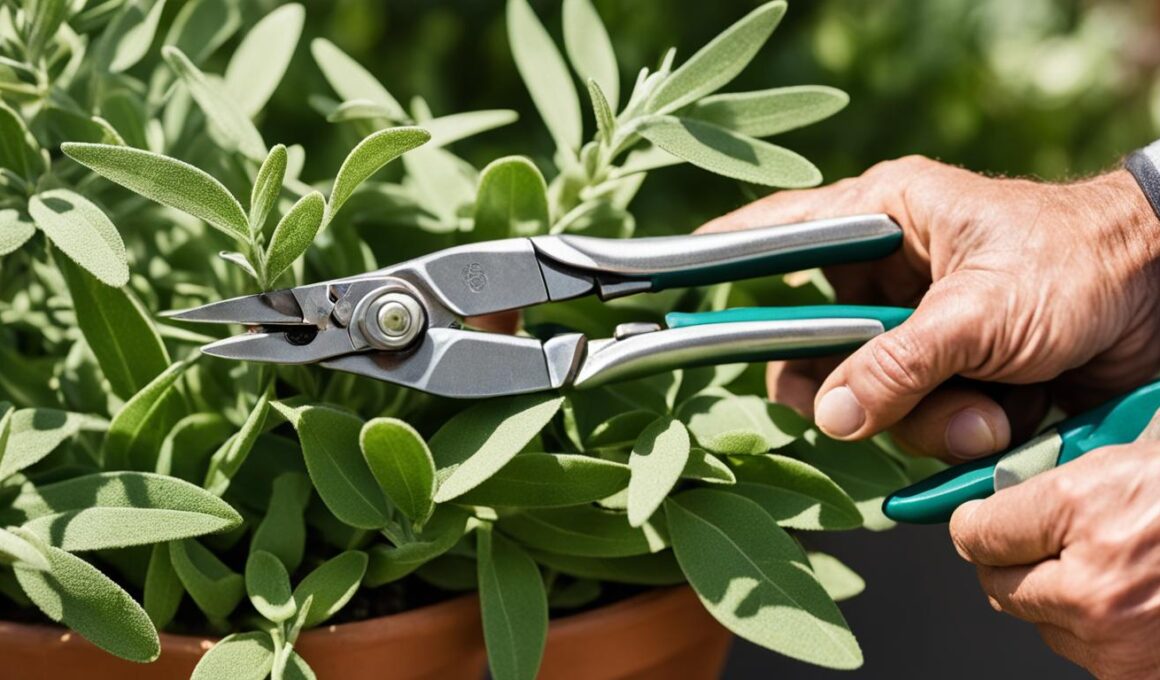 How To Prune Sage
