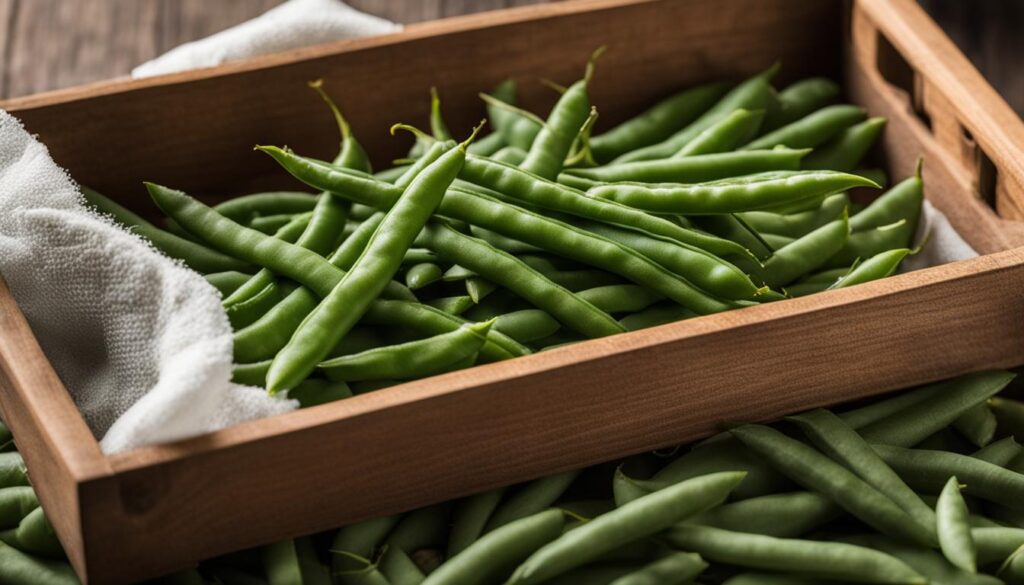 How to store green beans