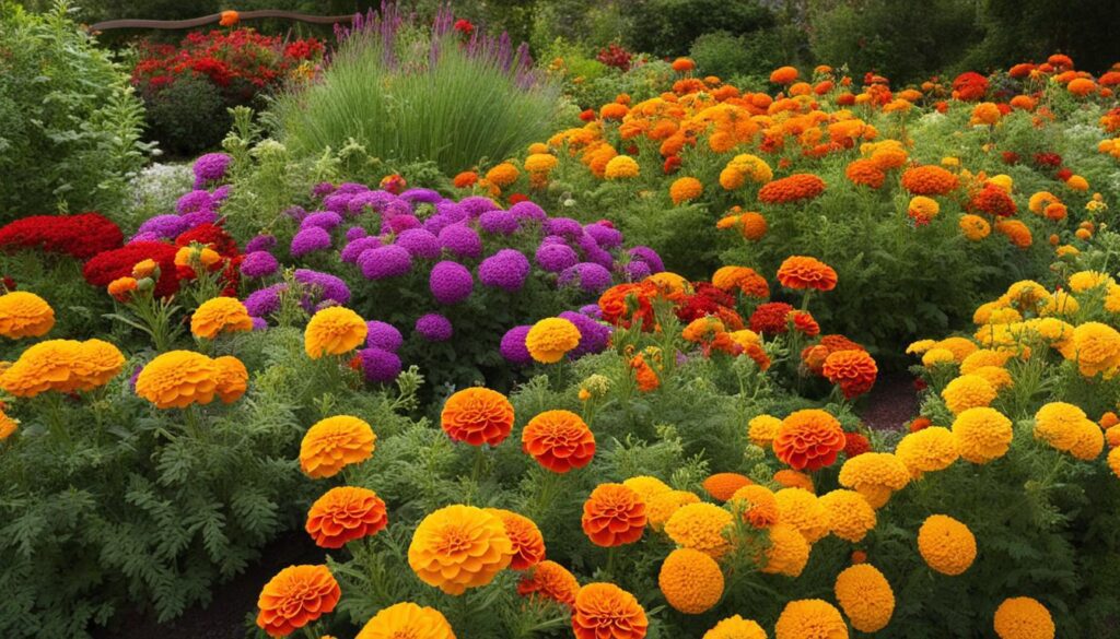 Marigolds for Insect Control