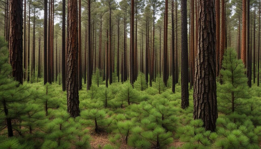 Popular Varieties of Pine Trees in Texas
