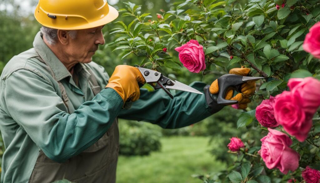 Pruning drift roses