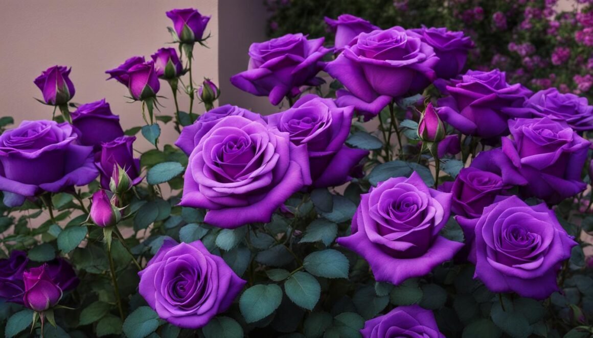 Purple Christmas Roses Are Purple Roses Real