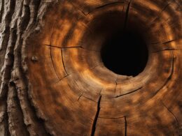 Termite Holes In Tree