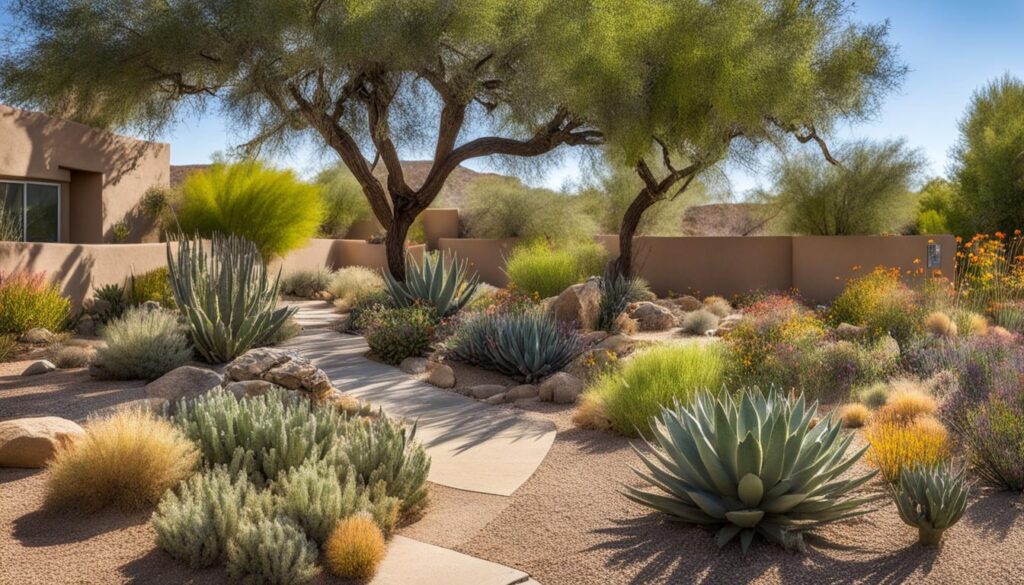 Water conservation with xeriscaping and native plants