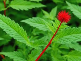 Weed With Red Stem