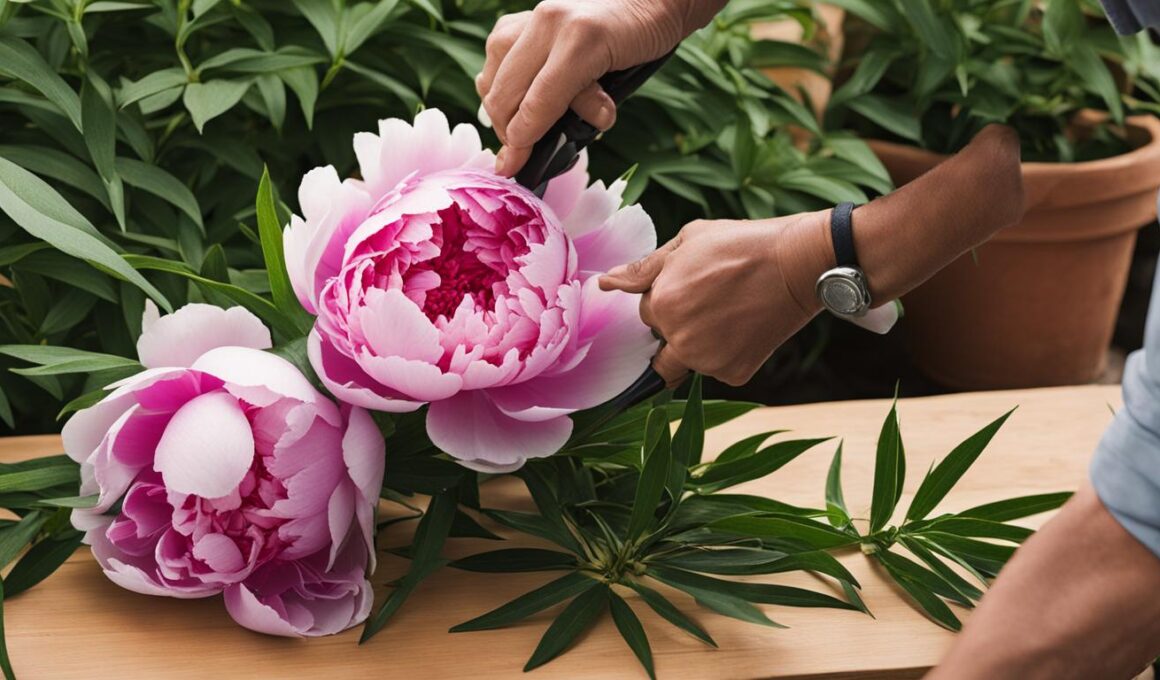 When To Cut Back Peonies