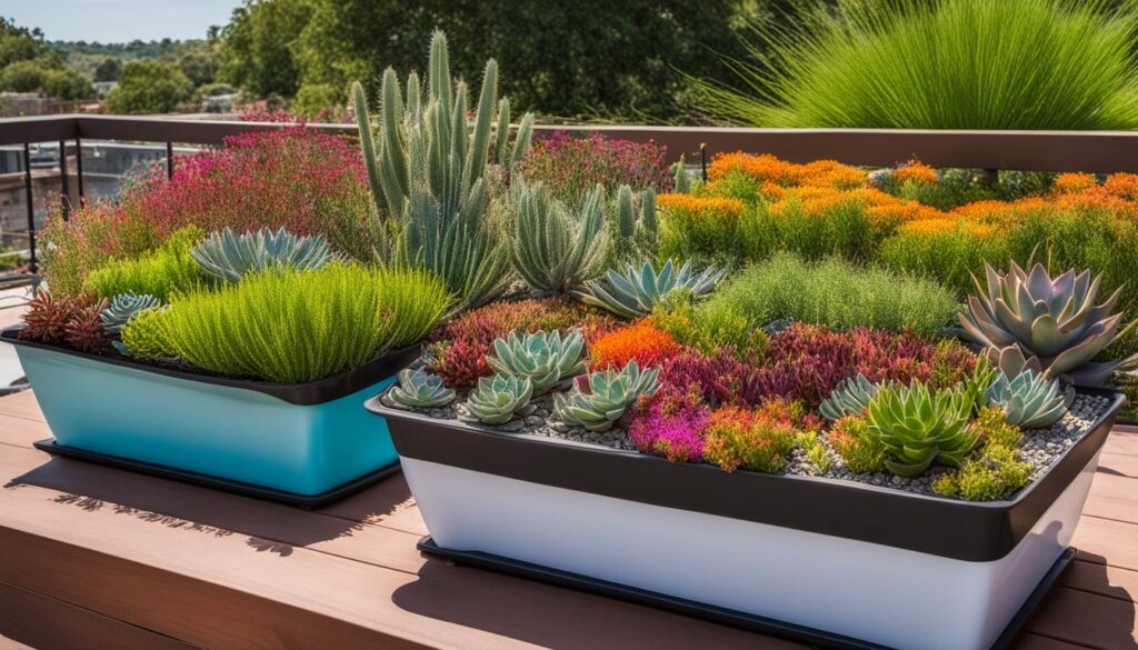 Xeriscape Containers