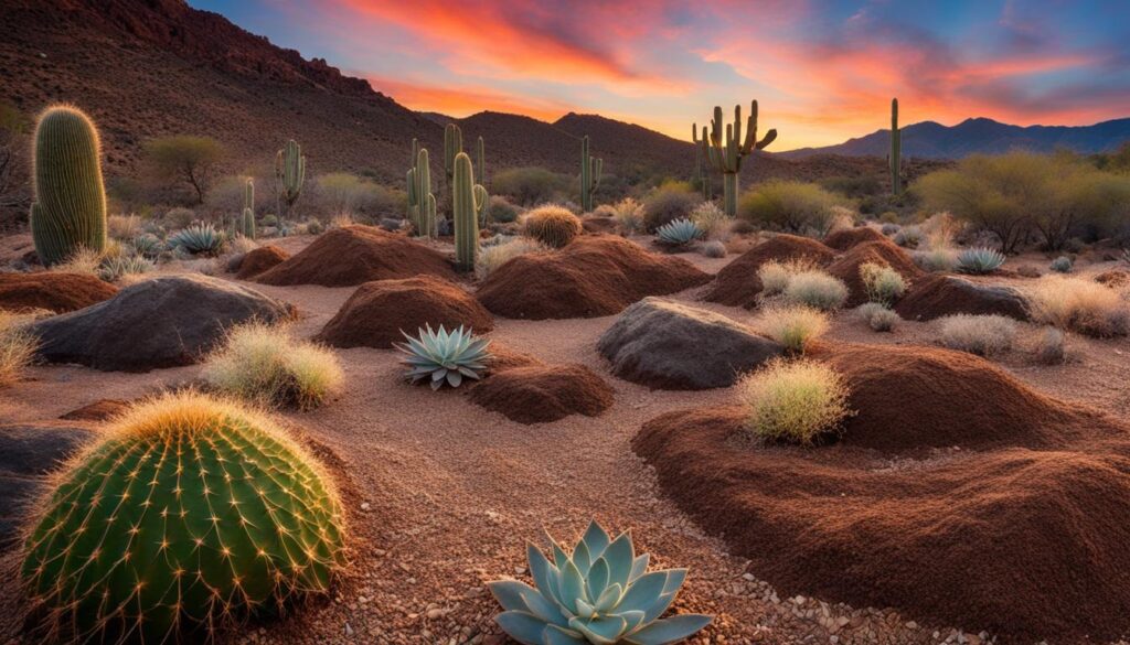 Xeriscape mulch selection Xeriscape mulch selection