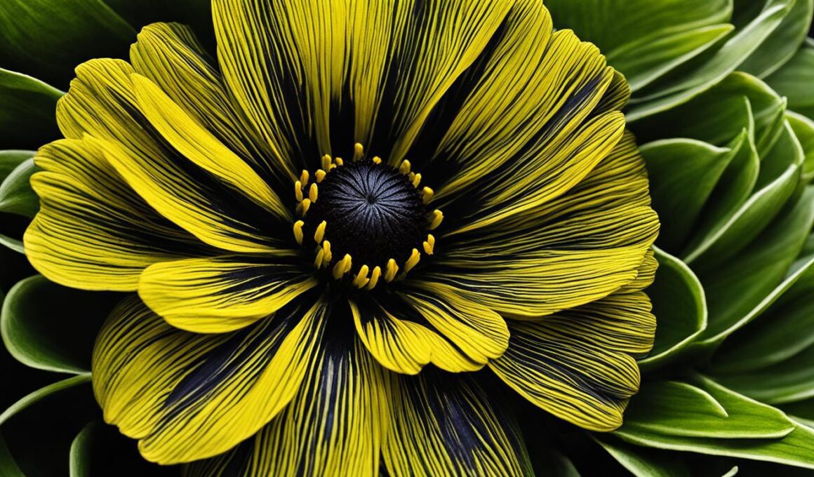 Yellow Flower With Black Center