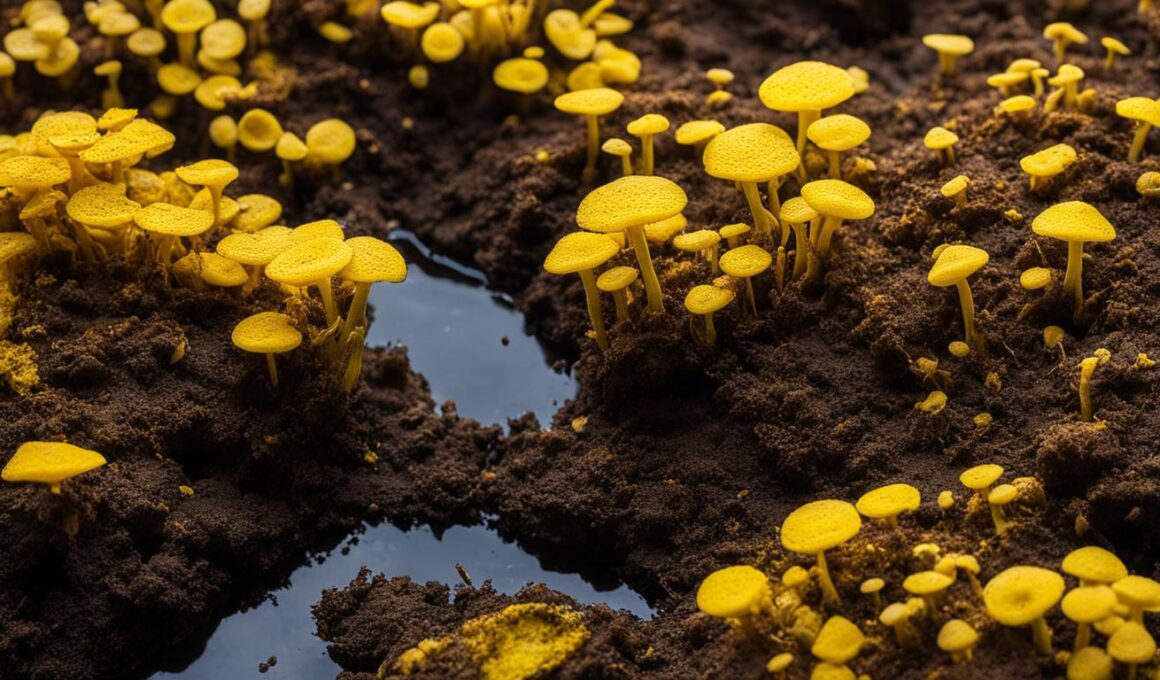 Yellow Fungus In Soil