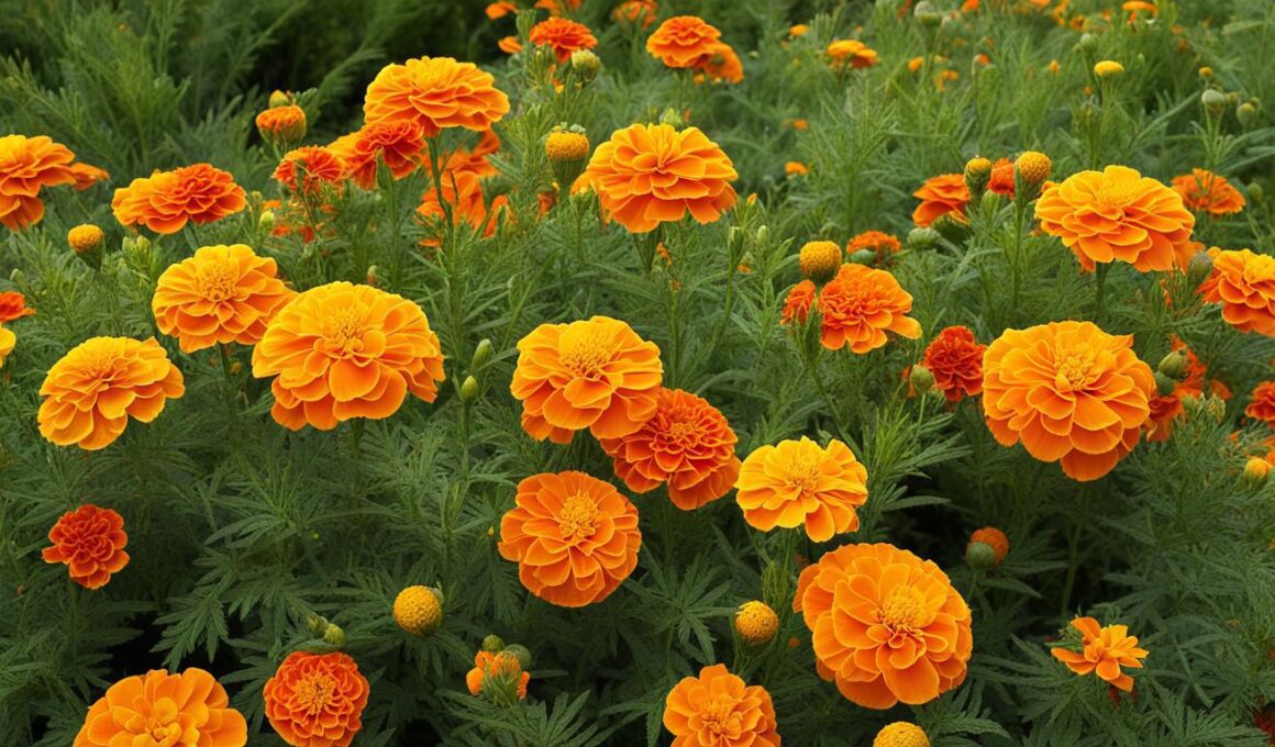 are marigolds weeds