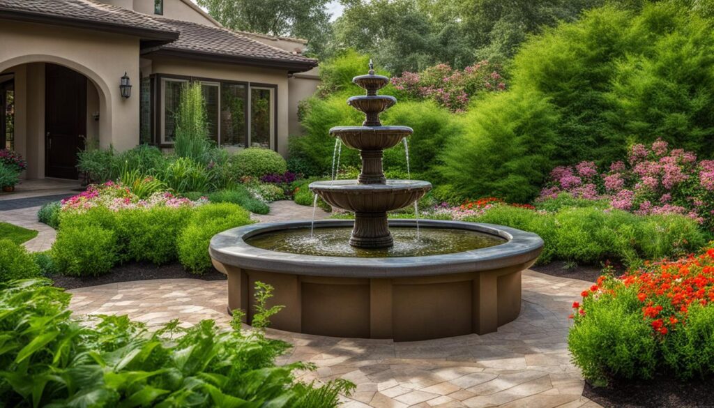average cost of water fountain installation