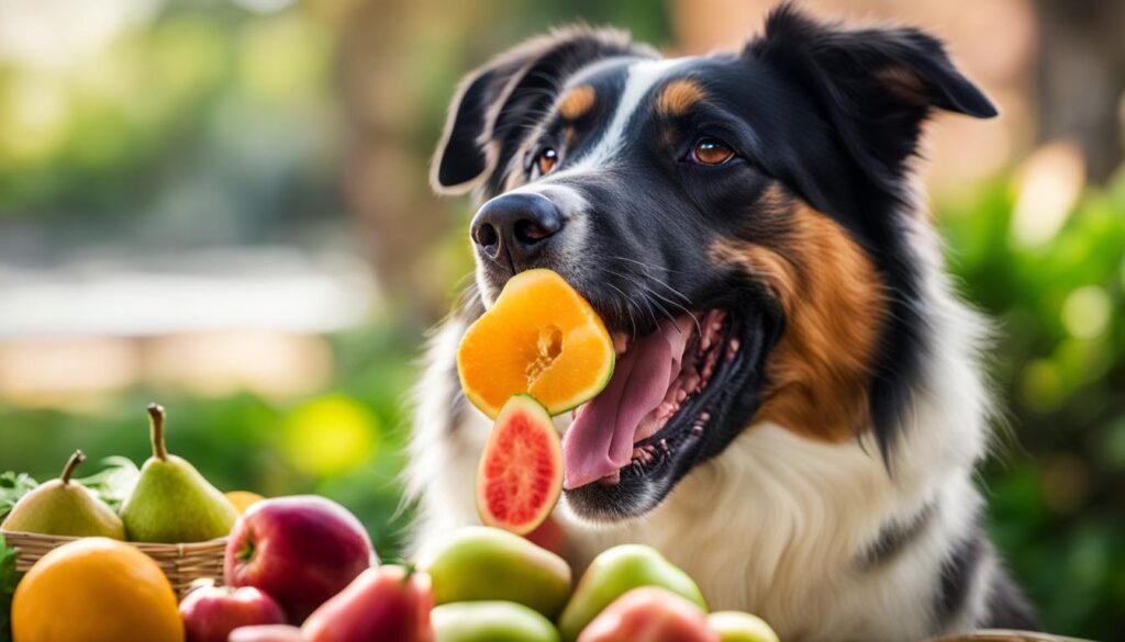 benefits of feeding pears to dogs