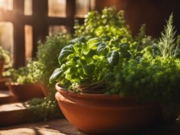 can you grow different herbs in the same pot