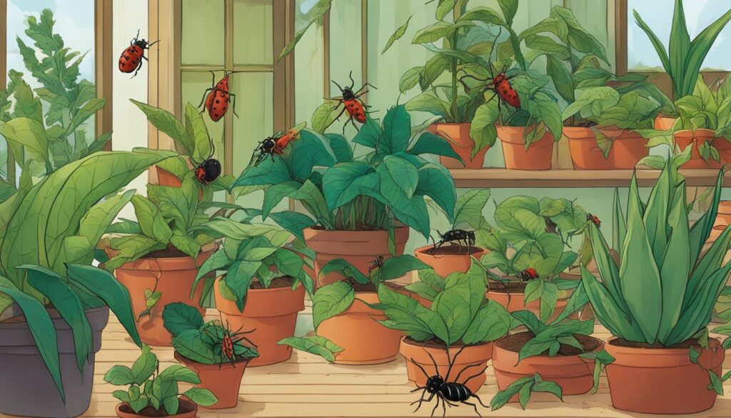common houseplant bugs
