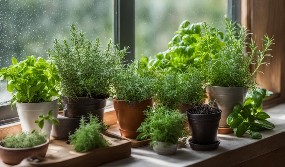companion herbs in containers