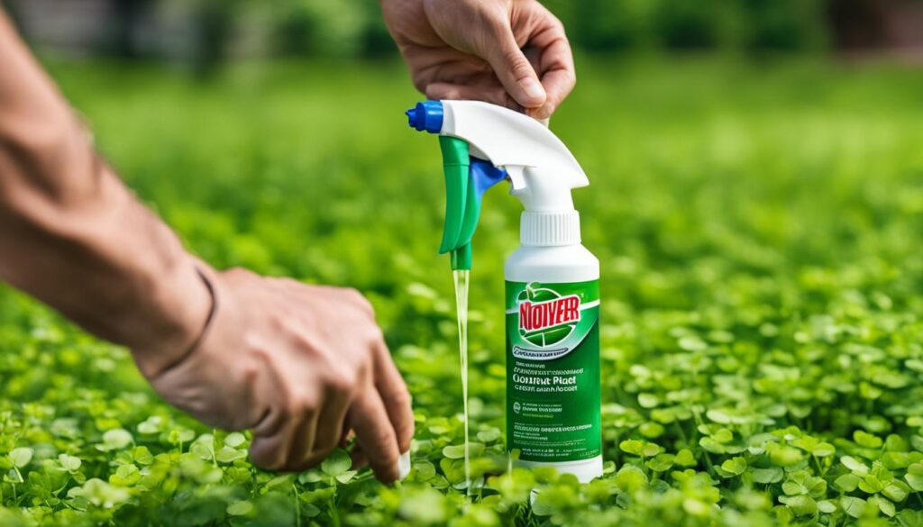 control clover weed image control clover weed image