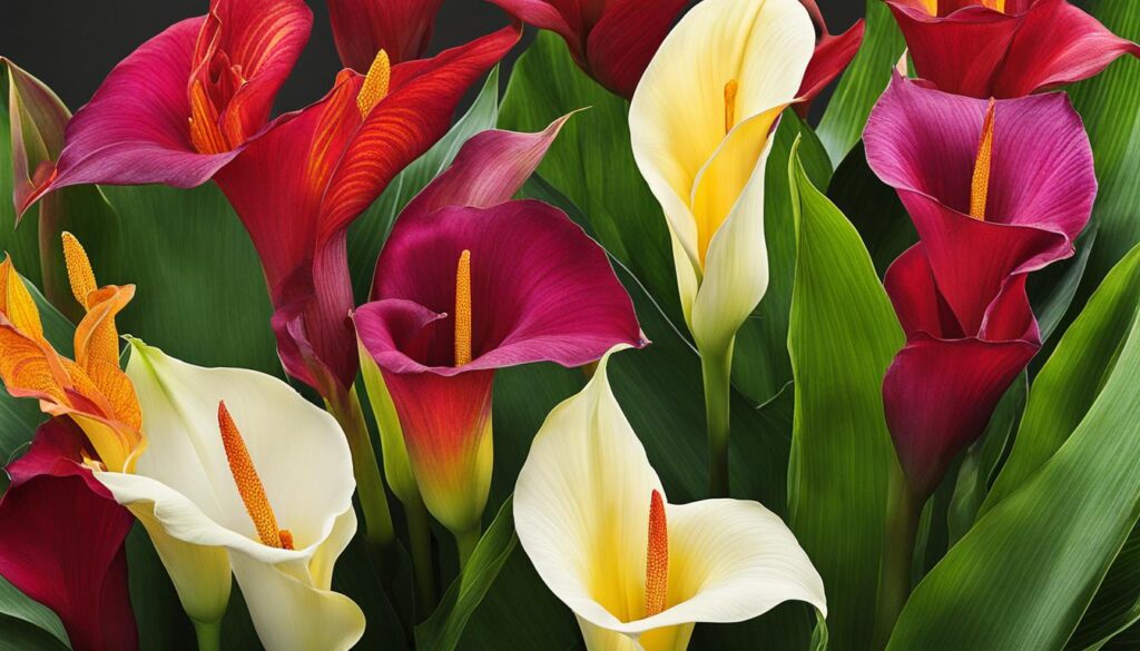 differences between canna lily and calla lily