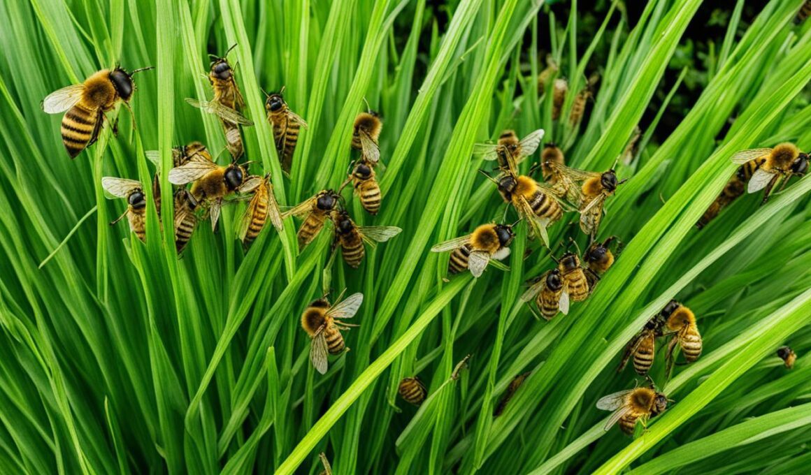 does lemongrass repel bees