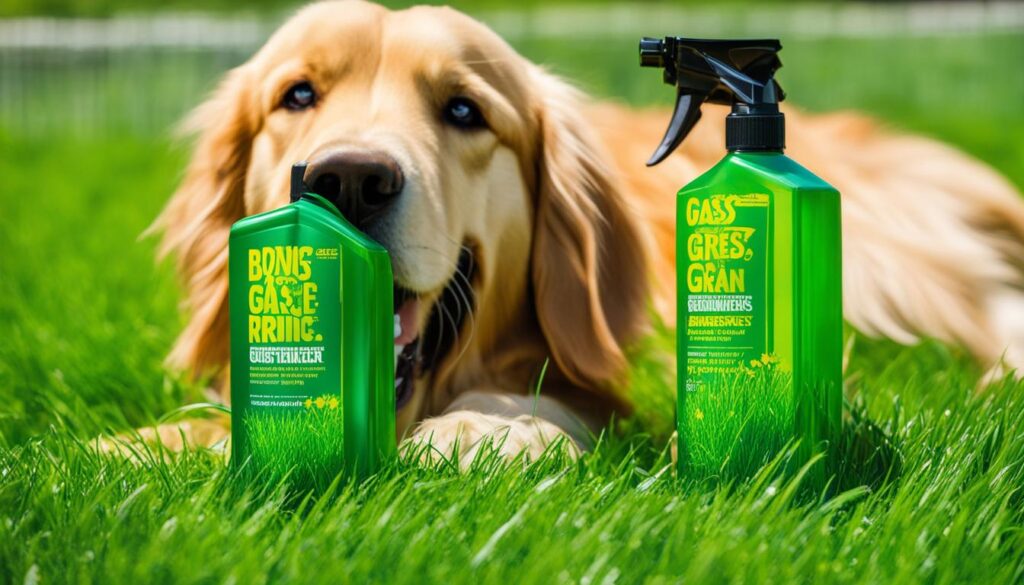 dog urine grass treatment products