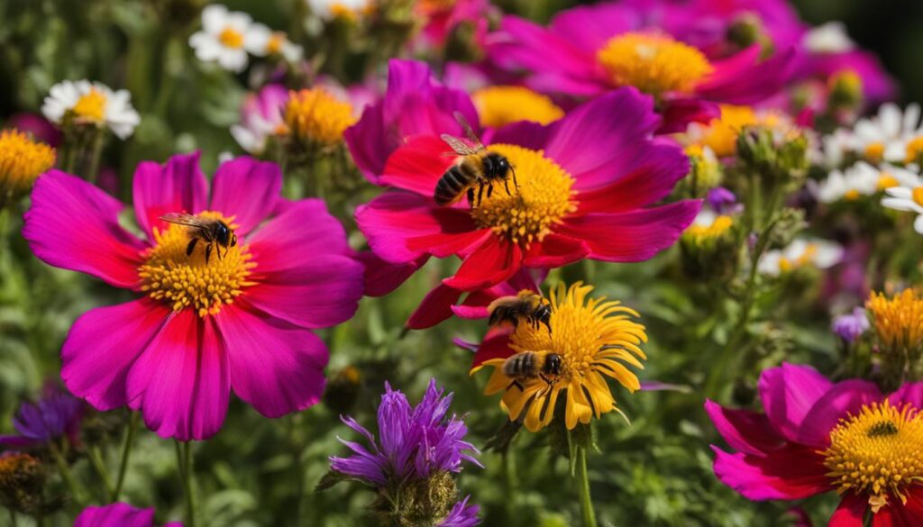 flowers that attract bees
