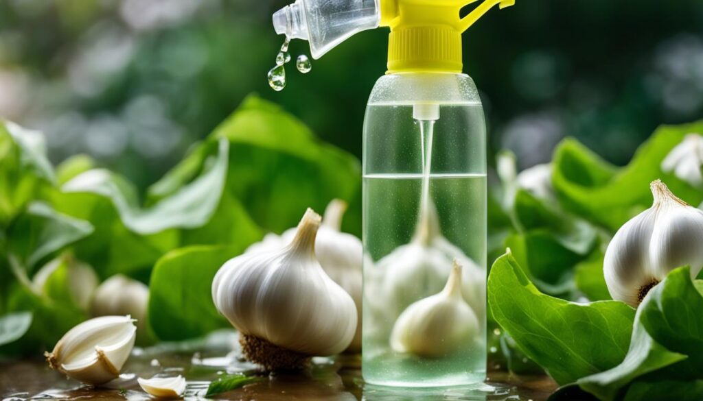 garlic spray
